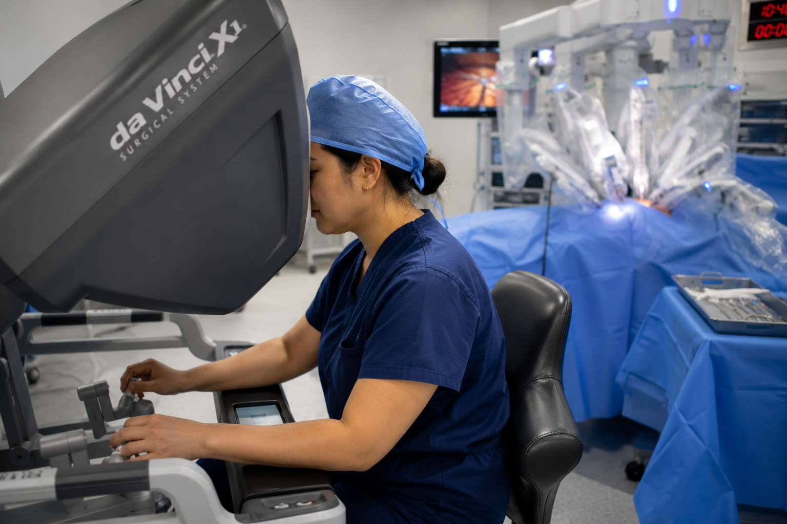 Robotic bariatric surgery